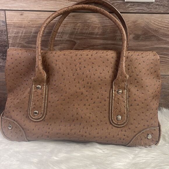 No Brand Large Satchel Purse, Chocolate Brown - Picture 5 of 13